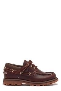 Timberland Kids Authentic Youth Round Toe Lace-Up Shoes