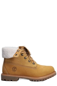 Timberland Logo Embossed Combat Boots