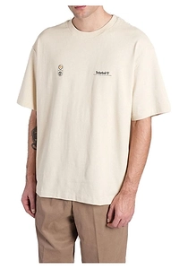 Timberland Logo Printed Crewneck T-Shirt