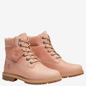Timberland Padded Collar Lace-Up Boots