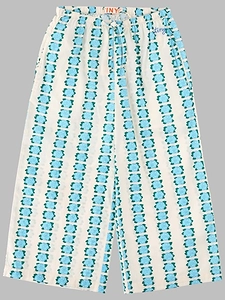 Tinycottons Floral Print Wide-Leg Pants