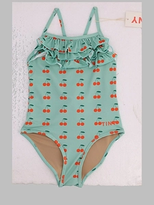 Tinycottons Ruffled Cherries Swimsuit