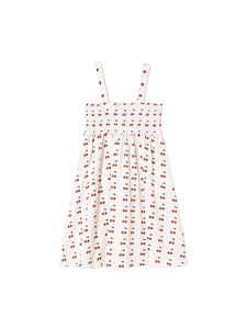 Tinycottons Smocked Cherries Dress