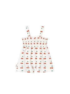 Tinycottons Smocked Printed Jumpsuit