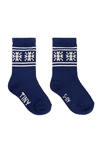 Tinycottons Snowflake Patterned Socks