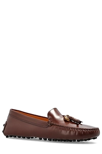 Tod's Tassel Driving Flat Shoes