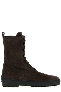 Tod's Win Gomm Lace-Up Ankle Boots