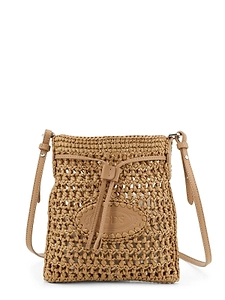 Tod's Woven Crossbody Bucket Bag
