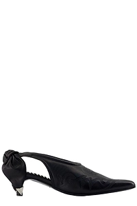 Toga Pulla Bow-Detail Pointed Toe Pumps