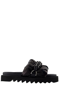 Toga Pulla Chain-Detail Flat Sandals