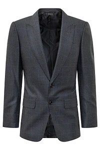 Tom Ford Checked Single-Breasted Blazer