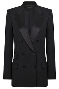 Tom Ford	Double Breasted Tuxedo Jacket