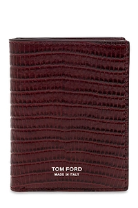 Tom Ford Embossed Bi-Fold Wallet