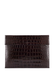 Tom Ford Embossed Flat Briefcase