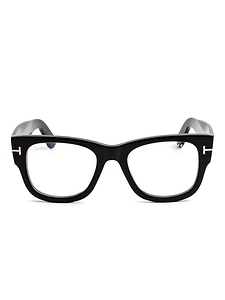 Tom Ford Eyewear Square Frame Clip-On Glasses