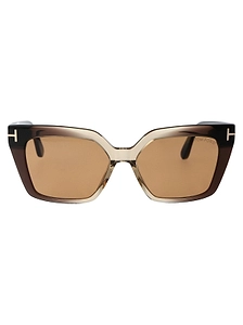 Tom Ford Eyewear Square Frame Sunglasses