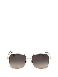Tom Ford Eyewear Tara Square Frame Sunglasses