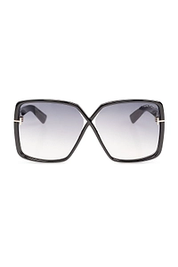 Tom Ford Eyewear Yvonne Cut-Out Oversized Frame Sunglasses