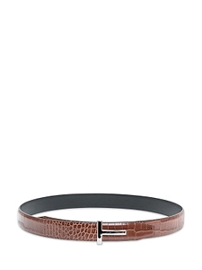 Tom Ford Logo Buckled Belt