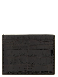 Tom Ford Logo Debossed Embossed Card Holder