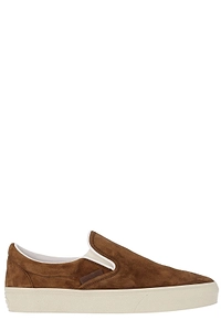 Tom Ford Contrast Trim Slip-On Sneakers