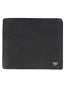 Tom Ford Logo Plaque Bifold Wallet