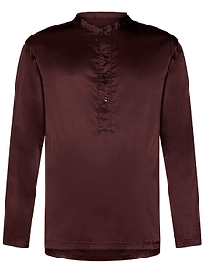 Tom Ford Long-Sleeved Half Buttoned Pyjama Shirt