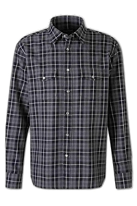 Tom Ford Long Sleeved Western Checked Shirt