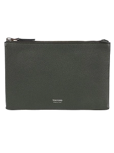 Tom Ford Minimal Line Slim Wristlet Bag