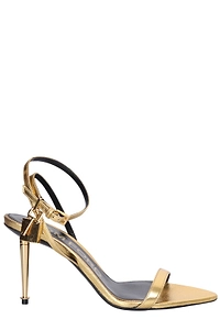 Tom Ford Padlock High Stiletto Heeled Sandals