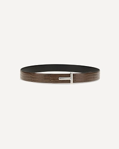Tom Ford Reversible T Icon Belt