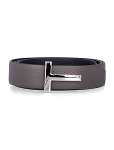 Tom Ford Reversible T-Buckle Leather Belt