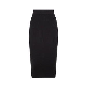 Tom Ford Ribbed-Knit Wrap Skirt