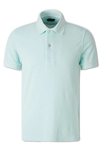 Tom Ford Short Sleeved Towelling Polo Shirt