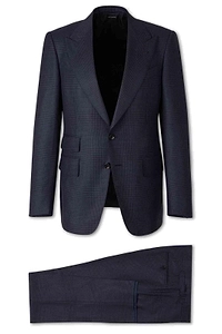 Tom Ford Single-Breasted Straight Leg Tailored Suit
