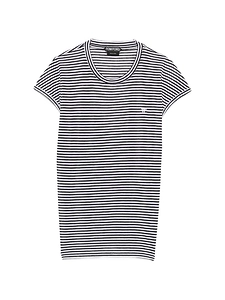 Tom Ford Striped Logo T-Shirt