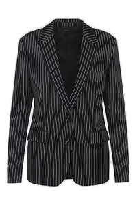 Tom Ford Striped Single Breasted Blazer