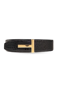 Tom Ford T-Buckle Embossed Belt