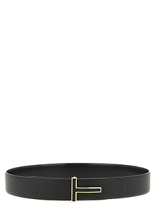 Tom Ford T Logo Buckle Belt