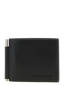 Tom Ford T-Line Logo Printed Bi-Fold Wallet
