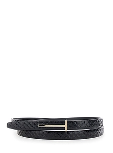Tom Ford Textured Double-Wrap Belt