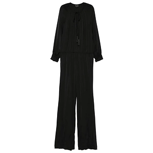 Tom Ford Tie-Neck Wide-Leg Jumpsuit