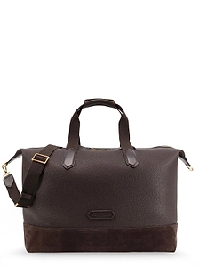 Tom Ford Two-Tone Fabric-Trim Travel Bag