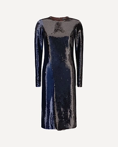 Tom Ford Two-Tone Sequin Midi Dress