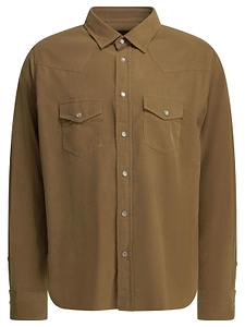 Tom Ford Long-Sleeved Corduroy Shirt