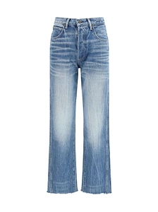 Tom Ford Washed Slim Bootcut Jeans