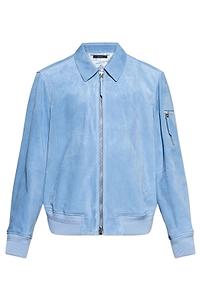 Tom Ford Zipped Leather Bomber Jacket