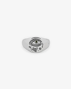 Tom Wood Butterfly Signet Ring