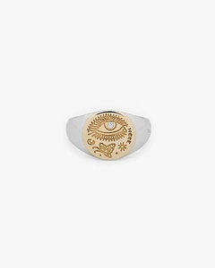 Tom Wood Butterfly Signet Ring