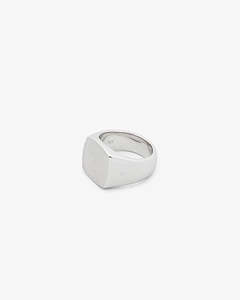 Tom Wood Cushion Satin Signet Ring